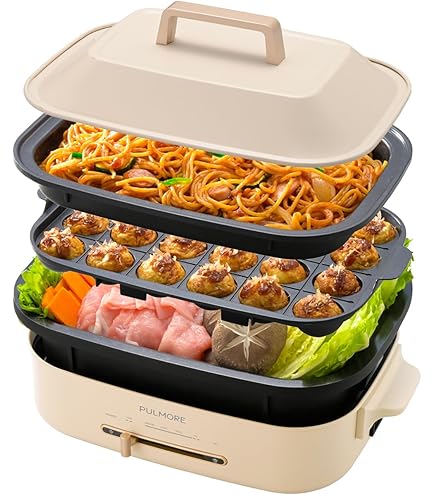 Amazon | マルチプレート ホットプレート ECL 焼肉プレート グリル鍋