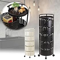 smoo uni キャスター付きワゴン 5段収納 Amazon.co.jp: iimono117 キッチンワゴン キャスター付き 5段