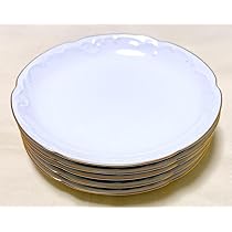 Amazon | OKURA 皇室御用達大倉陶園 ゴールドライン白磁小皿