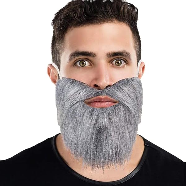 Amazon.co.jp: Fun World バイキングのヒゲとウィッグ ブラウン 2点