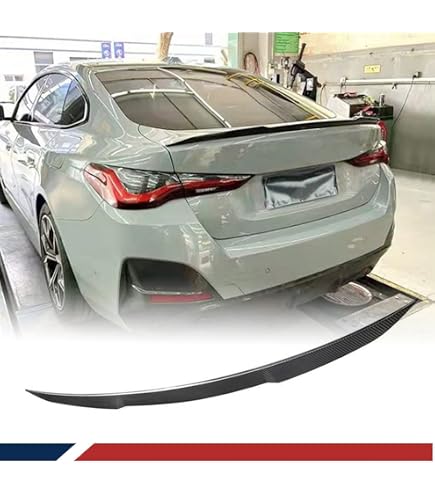 カーボン トランクリアスポイラーBMW4シリーズ430I 2ドアクーペG22 2020年から2021年オートリアトランクリッドスポイラーウイング Amazon | CARIG G26 リアスポイラー BMW 4シリーズ G26 グランクーペ 4ドーア i4 2021年-2025年 車種専用 リアウイング  トランクスポイラー リアアンダースポイラー PSM スタイル カーボン調 ABS製 塗装済み エアロパーツ ガーニッシュ カーアクセサリー |  リアスポイラー ...