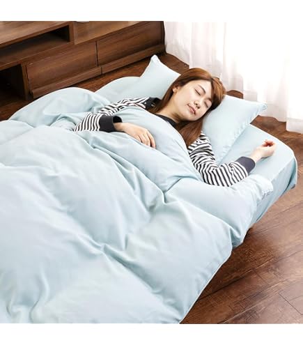 Amazon｜I 暖かい フリフリ快眠寝具カバーセット 掛け布団カバーシーツ