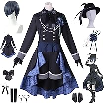★ 黒執事 シエル シエル・ファントムハイヴ コスプレ 衣装のみ ★ Amazon.co.jp: 黒執事シエル · ファントムハイヴ コスプレ衣装