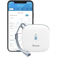 Govee WiFi Thermometer Hygrometer, Smart Humidity Temperature Monitor with App Notification Alert, Remote Monitor for Room Gr