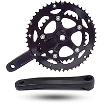 ギアクランク Amazon | ドリフトマニアック 自転車クランクセット 50/34T 52