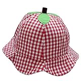 ARAUS 赤ちゃん キャップ 日よけ 吸汗速乾 可愛い おしゃれ 遮光 つばつき チェーク アップル付き 注目 子供用帽子 バケットハット ハット 幼児 ベビー 男女兼用 ギッズ アウトドア ギフト