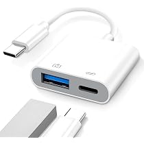 Amazon.co.jp: 2-in-1 USB Type-C OTG カメラ変換アダプター ケーブル