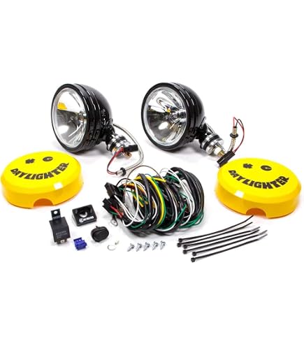 Amazon | KC HiLites 5102 6インチ ソフトライトカバー - ビニール