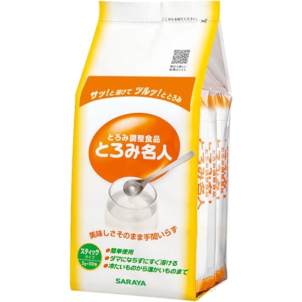 Amazon | とろみ名人 粉末パウチタイプ 500g | サラヤ | 介護用とろみ調整