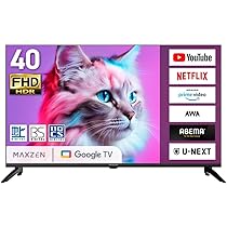 Amazon | MAXZEN テレビ 40型 Googleテレビ 40インチ グーグルテレビ