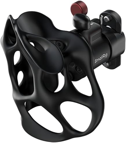 Amazon.co.jp: SmallRig 回転右側木製ハンドル ARRI Rosette用 | 右手