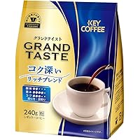 アイスコーヒー（粉）２4０ｇ×３６袋　（キーコーヒー） たのめーる】キーコーヒー グランドテイスト アイスコーヒー