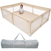 Amazon.co.jp: (ケラッタ) ベビーサークル メッシュ 赤ちゃん 組み立て