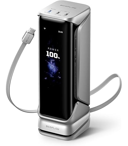 Amazon | EcoFlow RAPID モバイルバッテリー 25000mAh 170W 【/USB-C