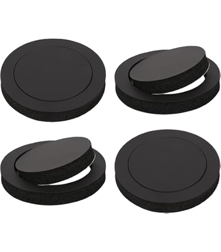 URPIZY 4 Stks 6.5 inch Speaker Auto Universele Foam Speaker Systeem Kit, Universele Auto Speaker Geluiddichte Ringen, Luidspreker Isolatie Ring