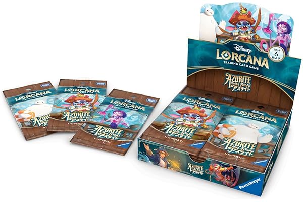 ディズニー･ロルカナ･TCG 日本語版 ブースターパック 大いなるアズライト BOX