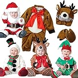 Lollypops!!! ベビー ＆ キッズ クリスマス 衣装 着ぐるみ 防寒に(100cm(100-105cm), スノーマン) [並行輸入品]