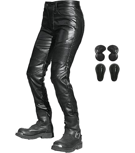 Amazon | 南海部品 NANKAI（ナンカイ） レザーパンツ ブラック