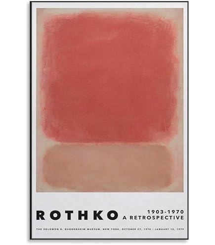 Amazon.co.jp: 美工社 アートパネル Mark Rothko （マーク