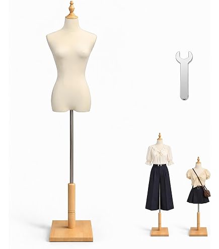 Amazon.co.jp: WQNBマネキン 上半身 トルソー 女性 レディース 衣料品