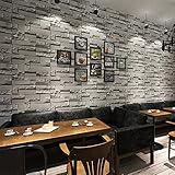 KINLO　壁紙　レンガ 壁紙　グリーン樹脂材料　ベッドルーム、リビングルーム、キッチンなどの壁の装飾　接着剤必要 0.53x10M