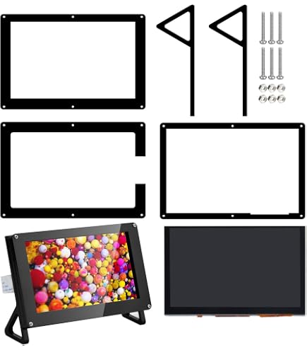 Amazon.co.jp: エーディテクノ 7インチ ワイド タッチパネル 液晶