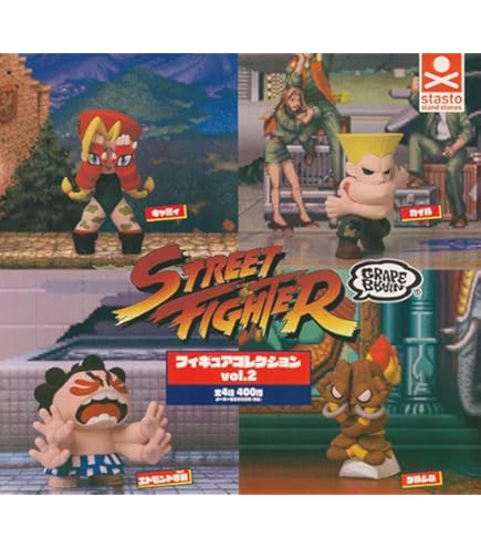 Amazon.co.jp: STREET FIGHTER×GRAPE BRAIN フィギュア