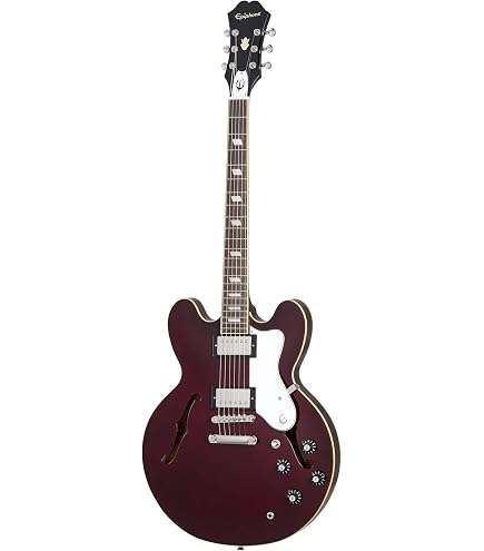 Amazon | Epiphone/Noel Gallagher Riviera Dark Wine Red エピフォン
