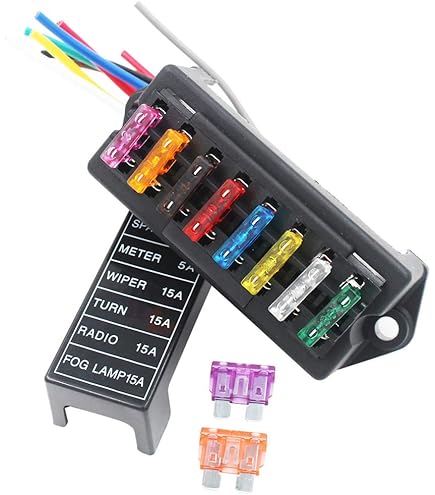 Hella 8-Way Axial Fuse Box H84960101 Hella 8-Way Axial Fuse Box H84960101