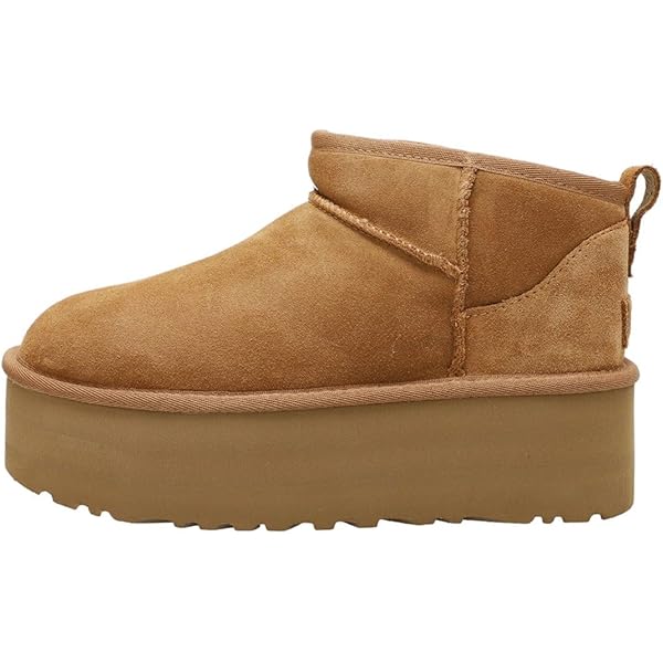 UGG アグ　厚底　クラシックミニ　プラットフォーム　25　CHE チェスナット UGG - UGG アグ 厚底 クラシックミニ プラットフォーム 25 CHE チェス