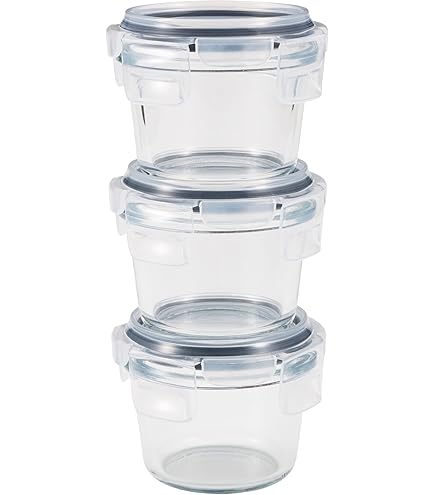 Amazon｜Zxyler ガラスキャニスター ミニ調味料ポット 密閉蓋付き