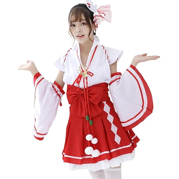 巫女 コスプレ Amazon.co.jp: [HIRA] 巫女服 巫女コスプレ コスプレ着物 巫女