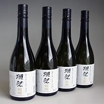 Amazon.co.jp: 酒粕焼酎 獺祭 焼酎 39度 720ml 4本 感謝シール ×箱無し