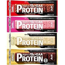 Amazon.co.jp: アサヒグループ食品 1本満足バー プロテイン 4種(チョコ