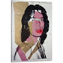 Amazon.co.jp: レトロアンディウォーホルミックジャガー静物抽象
