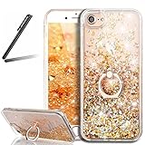 iPhone 6 ケース,iPhone 6S 流れる 液体 ケース,iPhone 6S カバー,SKYMARS iPhone 6 カバー 衝撃防止 スタンド機能式 携帯カバー 流れる フローティング 