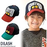 (ディラッシュ) DILASH 秋'15 にこちゃん柄キャップ 52 ネイビー