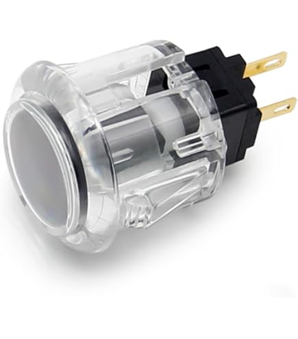 Amazon.co.jp: GamerFinger 30mm ネジ式/ブラックベース/アケコン交換