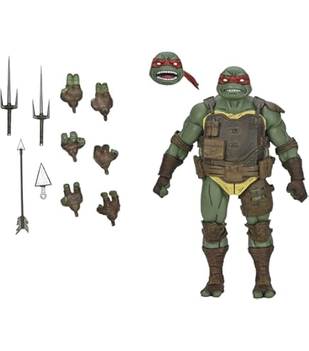 Amazon | Neca - Figurine TMNT Tortues Ninja - Ultimate Last Ronin