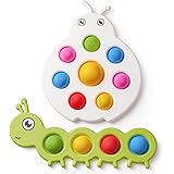 LiKee Simple Bubble Poppers Fidget & Sensory Toys Push and Bounce Games Pack Chew Toy Gift for Baby Infant 10+ Months and Kid