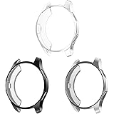 [3個セット] Fintie Samsung Galaxy Watch 46mm / Gear S3 ケース 保護バンパー TPU メッキ ソフト 耐衝撃 脱着簡単 軽量 薄型 Galaxy Watch/Gear S3 Frontier/Classi