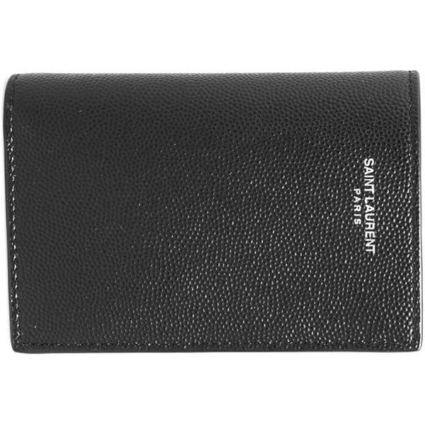SAINT LAURENT ブラック名刺入れ　ビジネス　黒 関税負担なし☆Saint Laurent サンローランビジネスカードケース