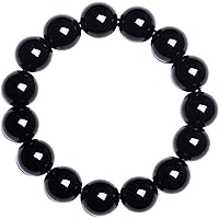 希少！【強力な魔除けと浄化力】10mm/19cm Amazon.co.jp: [GELLVO] 天然石 黒瑪瑙 オニキス 数珠 厄除け 魔