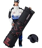 Amazon | XCMAN キャスター付きスノーボードケース、リュックバッグ