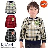(ディラッシュ) DILASH 冬'15 チェック柄両面ボアフリーストレーナー 90 グレー