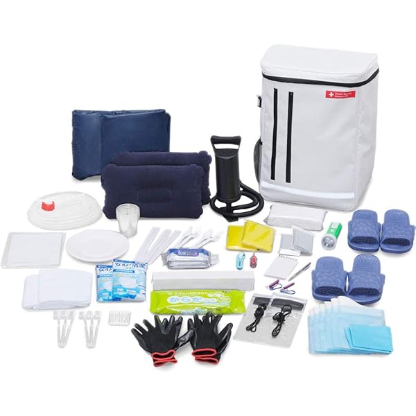 Amazon Co Jp アイリスオーヤマ 防災士監修 防災グッズ 防災リュック 33点 防災セット 一次避難用 小型 軽量 持ち運びやすい ブラック Brs 33 ホーム キッチン