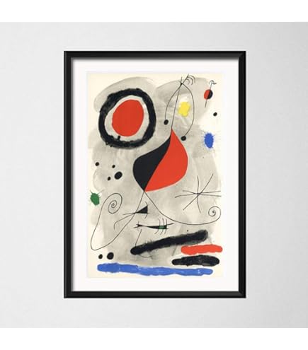 Amazon.co.jp: ポスター ジョアン ミロ Parler seul Lithographie