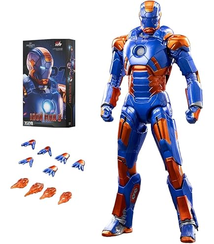 Amazon.co.jp: HiPlay 中動モデル ZDTOYS 1/10 アイアンマン MK4 着脱