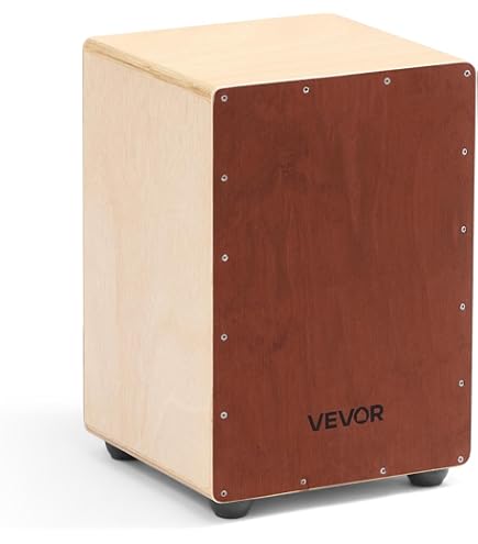 Donner DCD-1 Cajon Percussion Instrument Wooden Full Size Box Drum