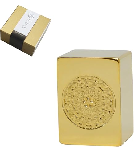 Amazon | 極み 金の牌 麻雀牌 実物大 オブジェ インテリア プレゼント